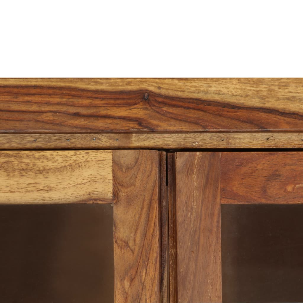 vidaXL Highboard Solid Sheesham Wood 90x40x175 cm
