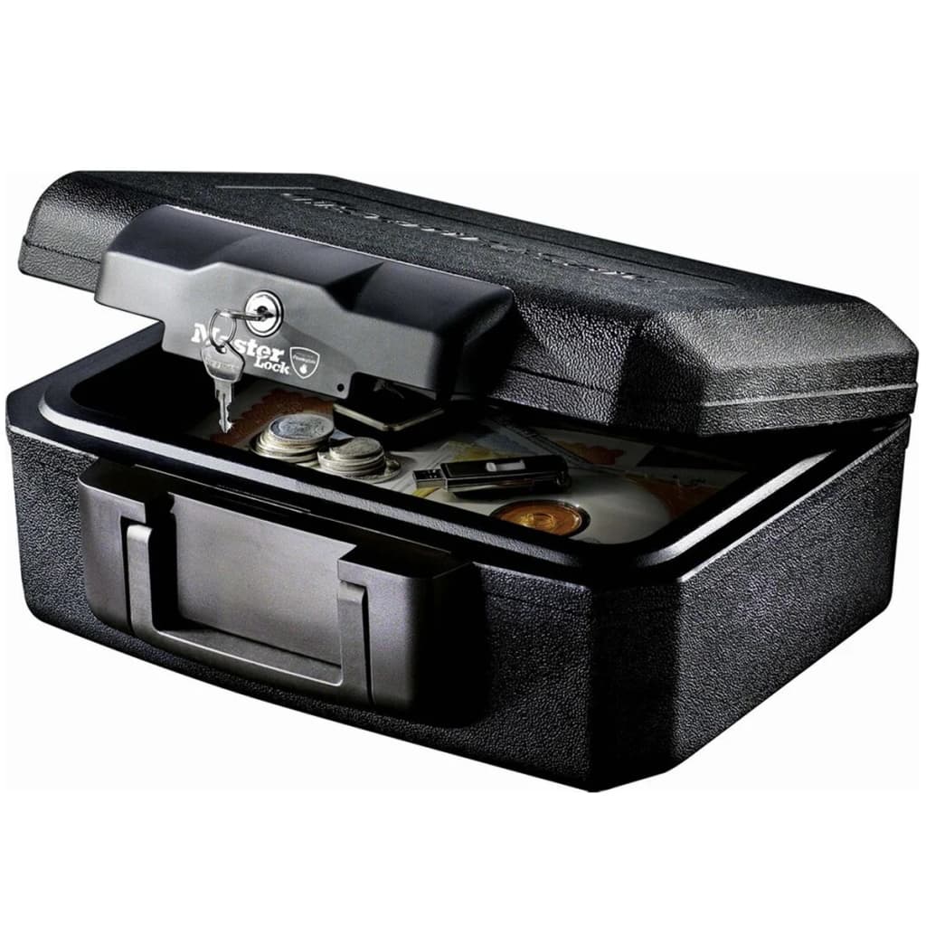 Master Lock L1200 Small Security Chest with Fire Protection