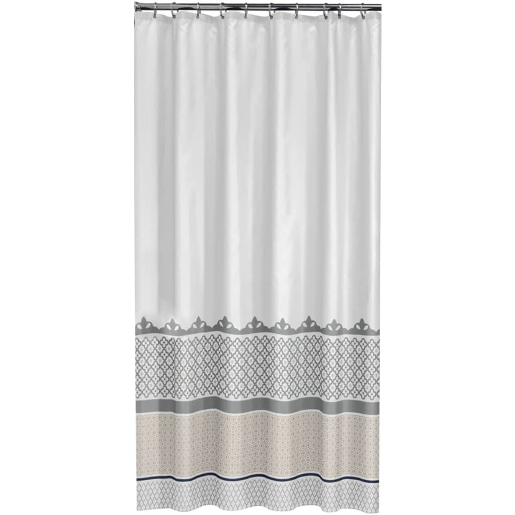 Sealskin Shower Curtain Marrakech 180 cm Silver 235281318