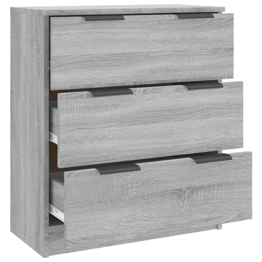 vidaXL Sideboard Grey Sonoma 60x30x70 cm Engineered Wood