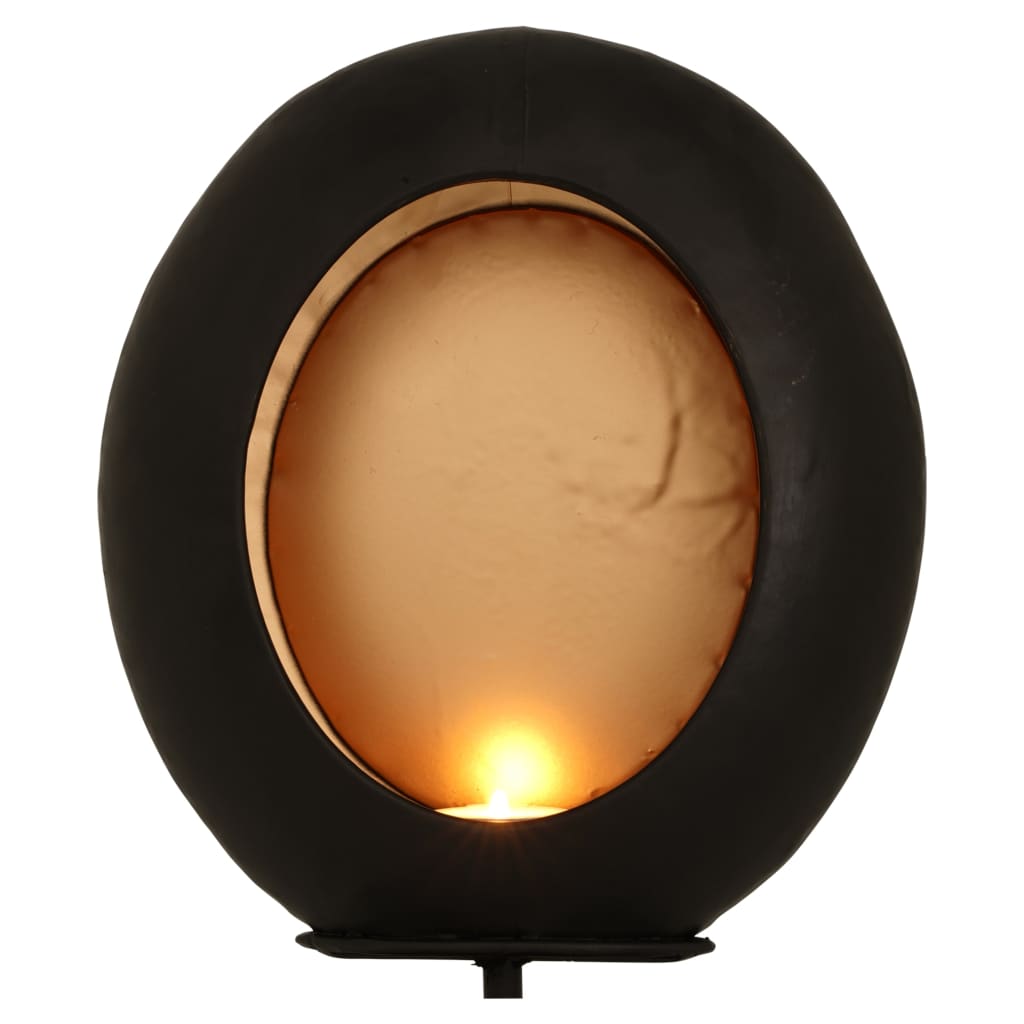 Lesli Living Oval Candle Holder Egg on Stand 21x9x32.5 cm