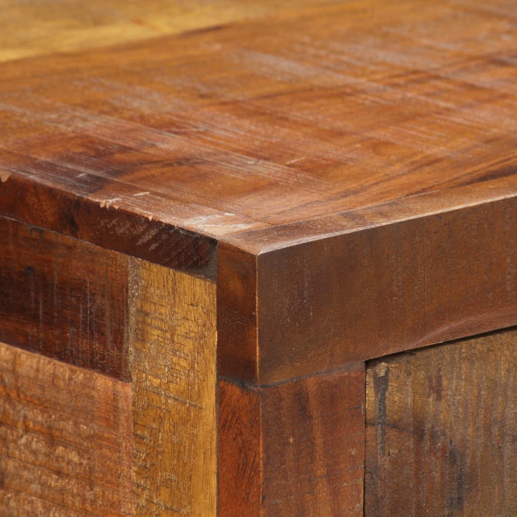 vidaXL Console Table 120x30x80 cm Solid Acacia Wood