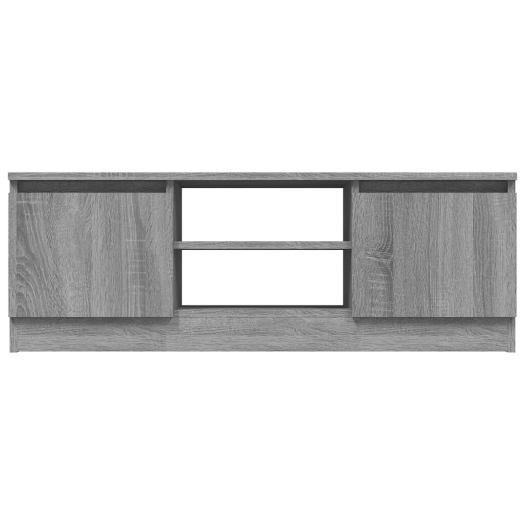 vidaXL TV Cabinet with Door Grey Sonoma 102x30x36 cm