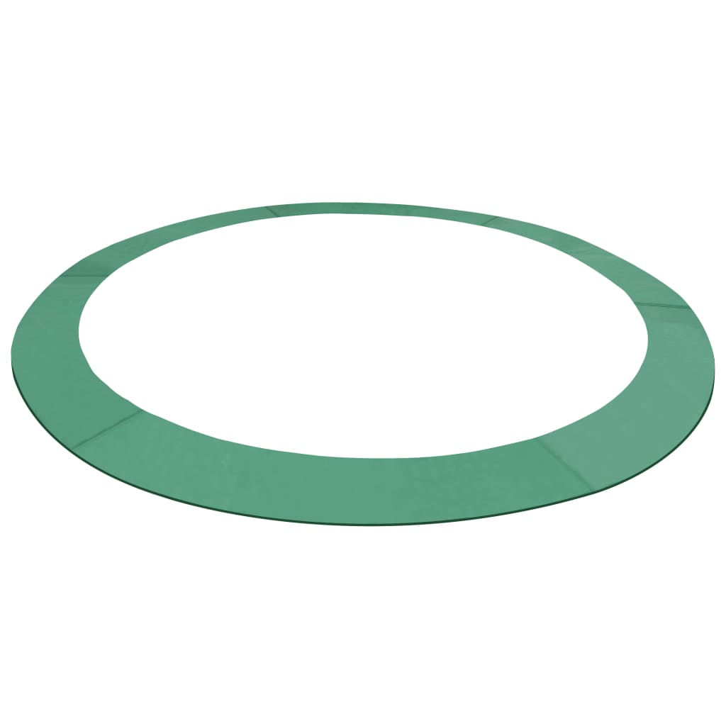 vidaXL Safety Pad PE Green for 13 Feet/3.96 m Round Trampoline