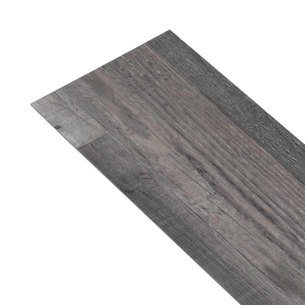 vidaXL Non Self-adhesive PVC Flooring Planks 5.26 m² 2 mm Industrial Wood