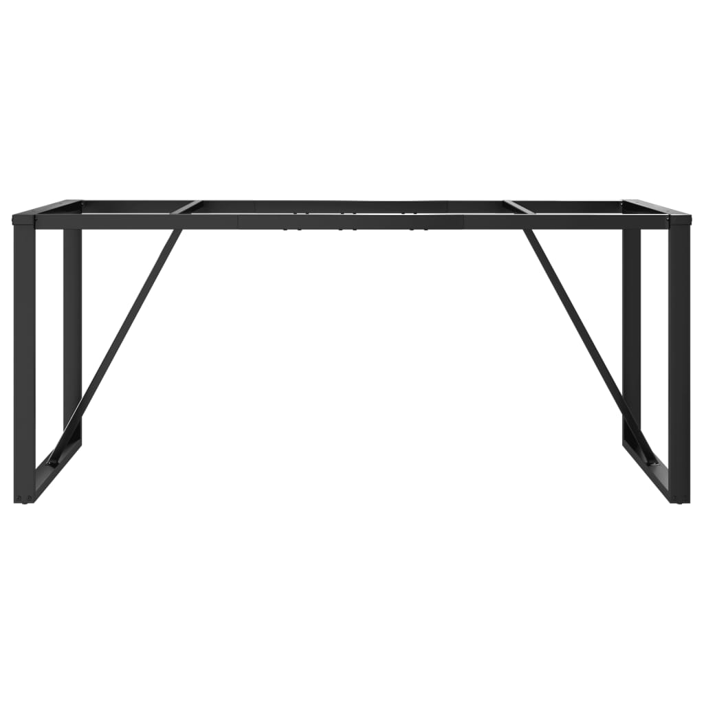 vidaXL Dining Table Legs O-Frame 180x80x73 cm Cast Iron