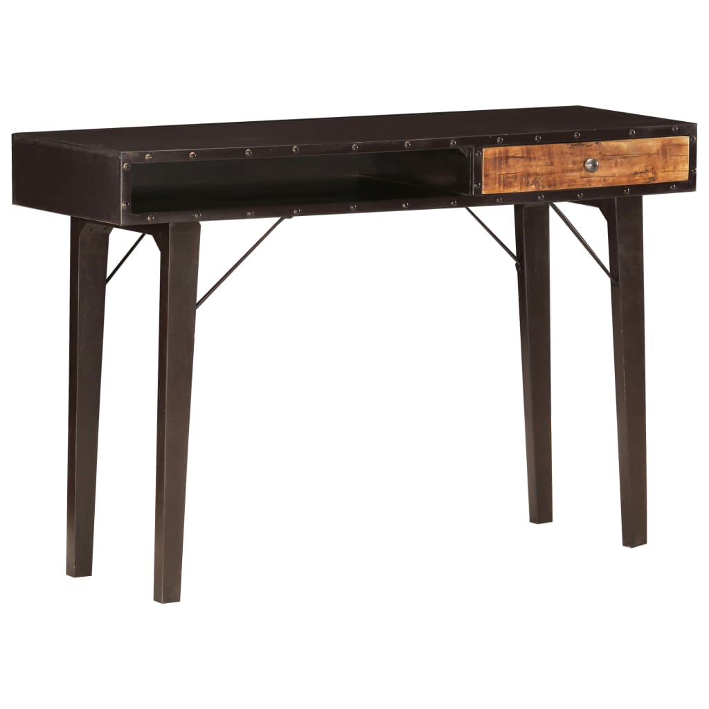 vidaXL Console Table 118x35x76 cm Solid Reclaimed Wood