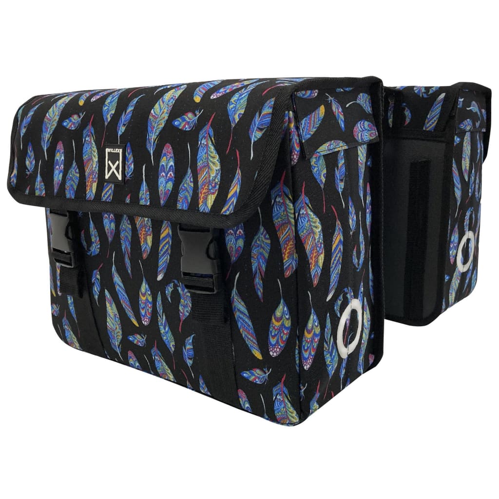 Willex Bicycle Panniers 34 L Blue Feather