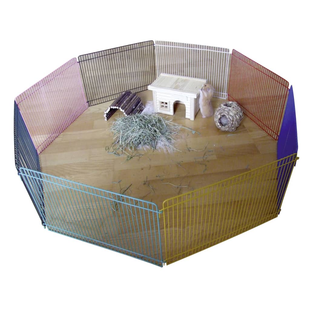 Kerbl Small Animal Outdoor Enclosure 34x23 cm Chrome