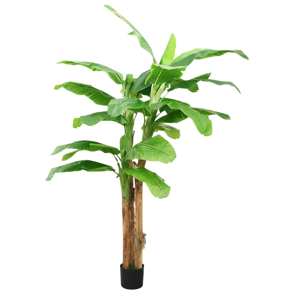 vidaXL Artificial Banana Tree with Pot 300 cm Green