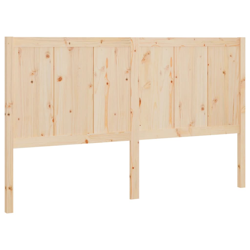 vidaXL Bed Headboard 165.5x4x100 cm Solid Pine Wood