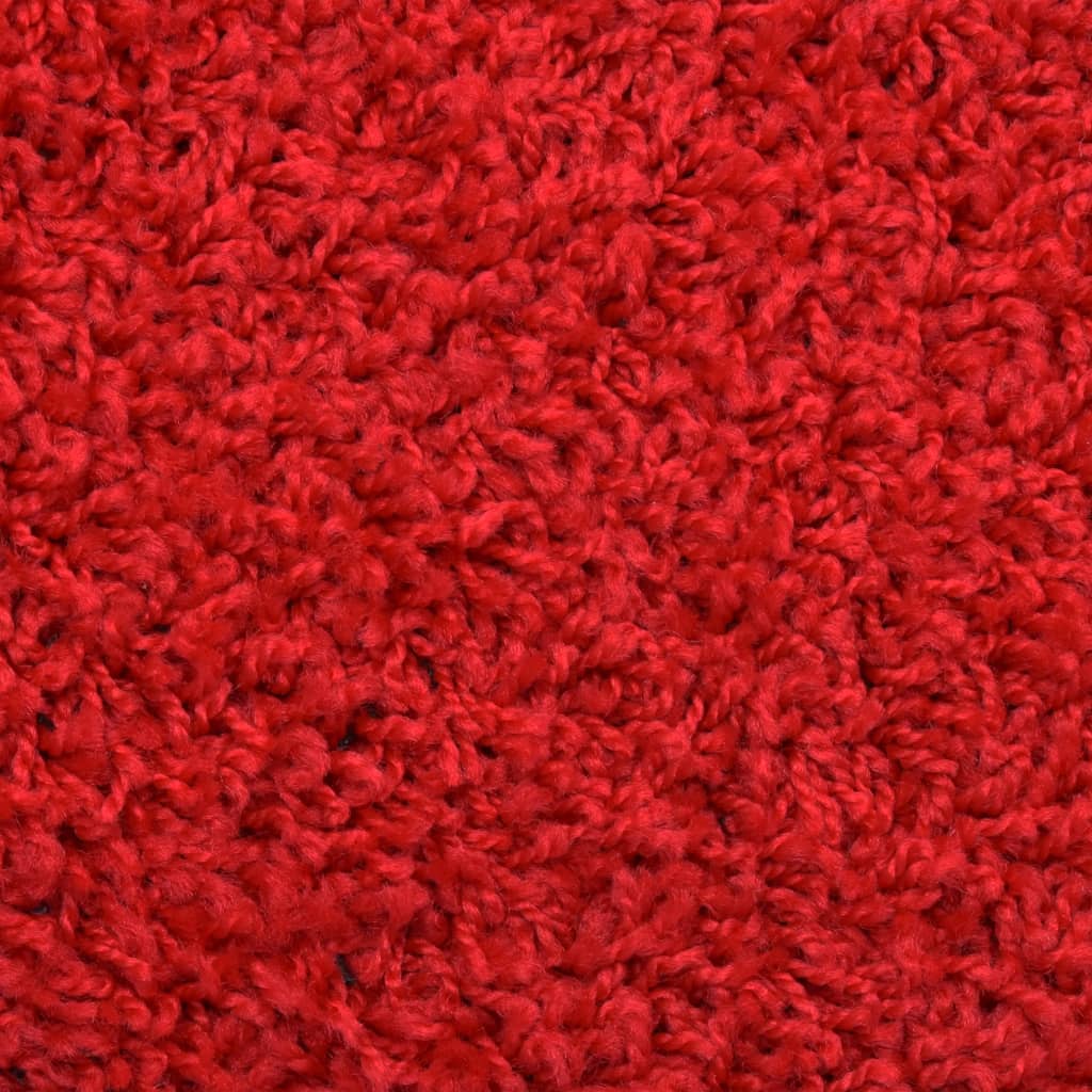 vidaXL Carpet Stair Treads 15 pcs Red 65x21x4 cm