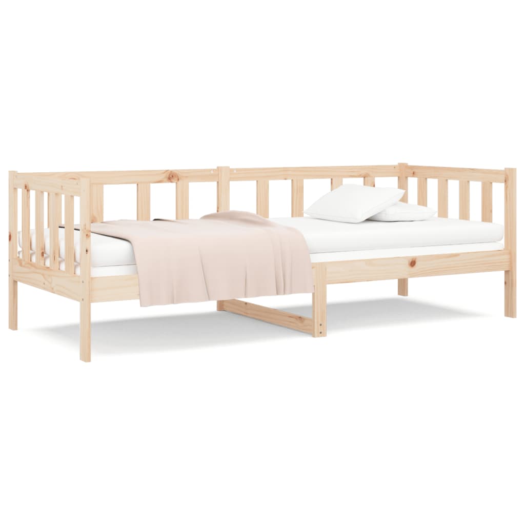 vidaXL Day Bed 80x200 cm Solid Wood Pine