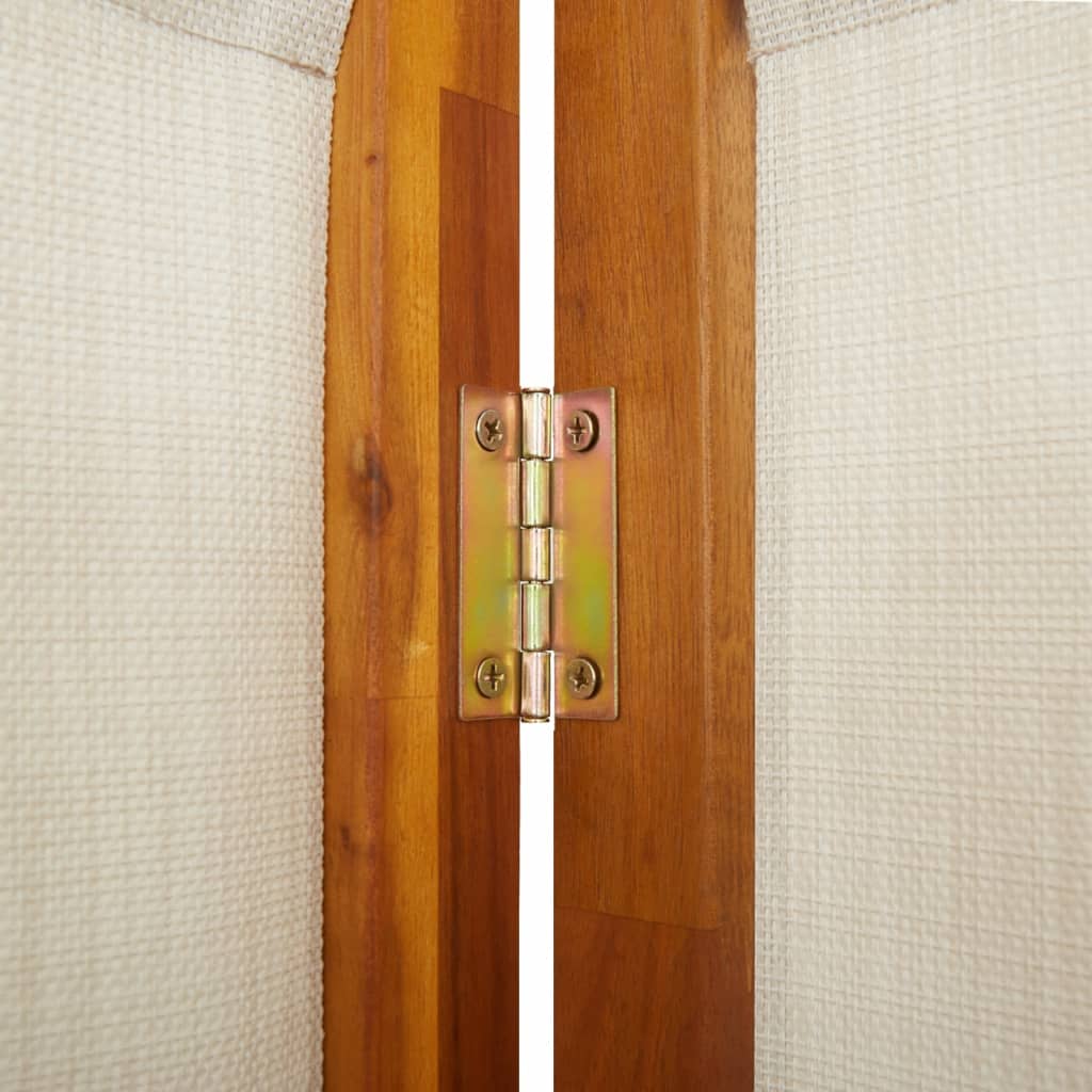 vidaXL 3-Panel Room Divider Light Grey 210x180 cm