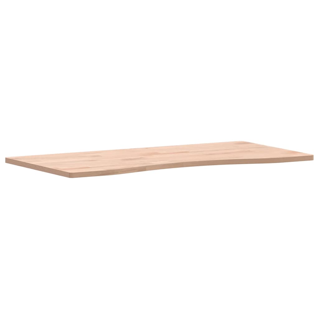 vidaXL Desk Top 80x(36-40)x1.5 cm Solid Wood Beech