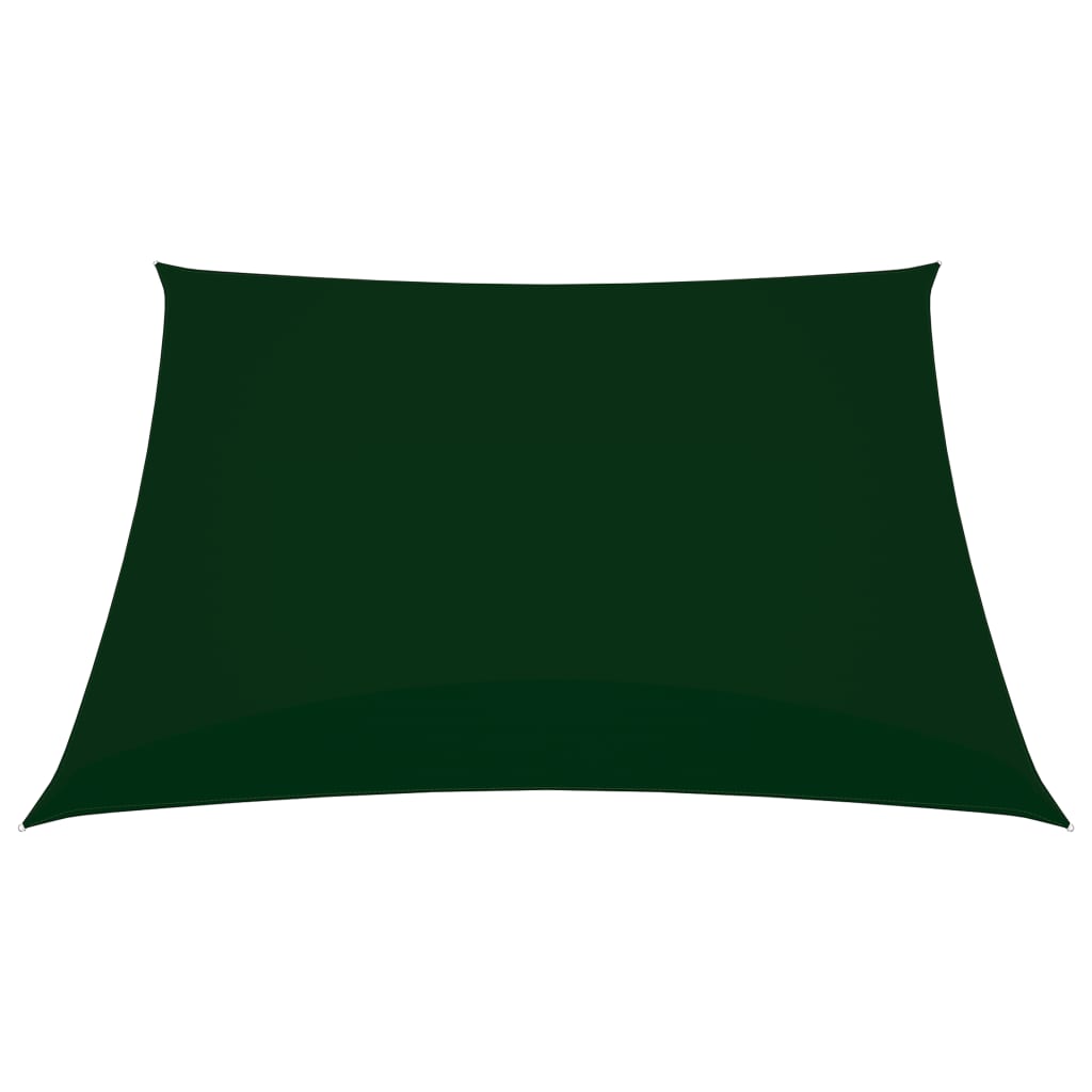 vidaXL Sunshade Sail Oxford Fabric Square 2.5x2.5 m Dark Green