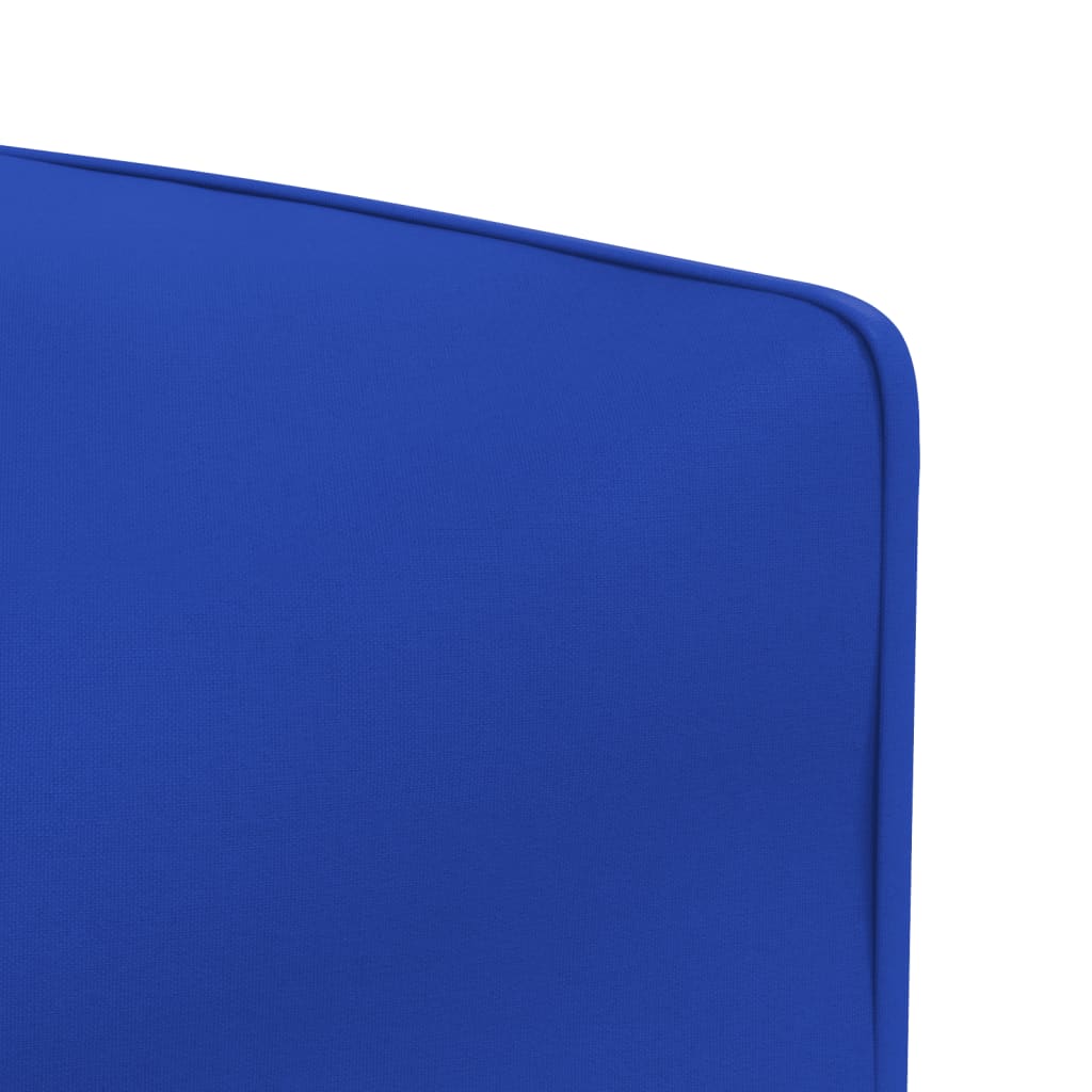 vidaXL Gazebo with Double Roof Blue 3x3x2.68 m Fabric