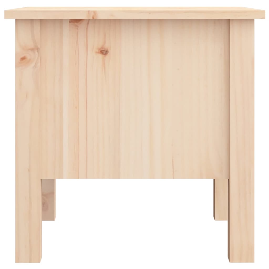 vidaXL Side Tables 2 pcs 40x40x39 cm Solid Wood Pine