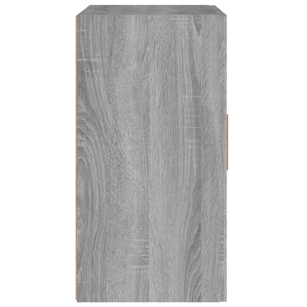 vidaXL Wall Cabinet Grey Sonoma 60x30x60 cm Engineered Wood