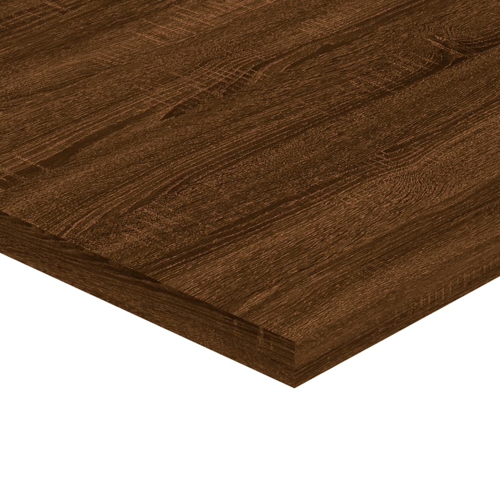 vidaXL Wall Shelves 4 pcs Brown Oak 40x50x1.5 cm Engineered Wood