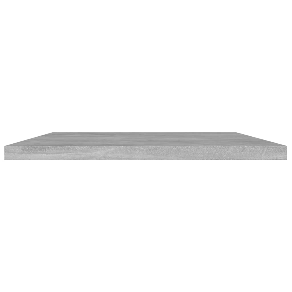 vidaXL Bookshelf Boards 8 pcs Concrete Grey 40x30x1.5 cm Engineered Wood
