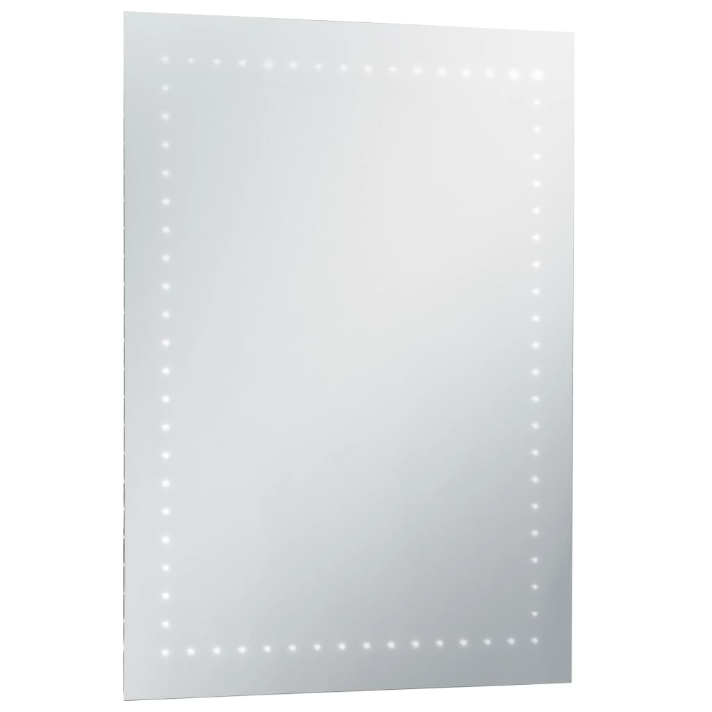 vidaXL Bathroom LED Wall Mirror 60x80 cm