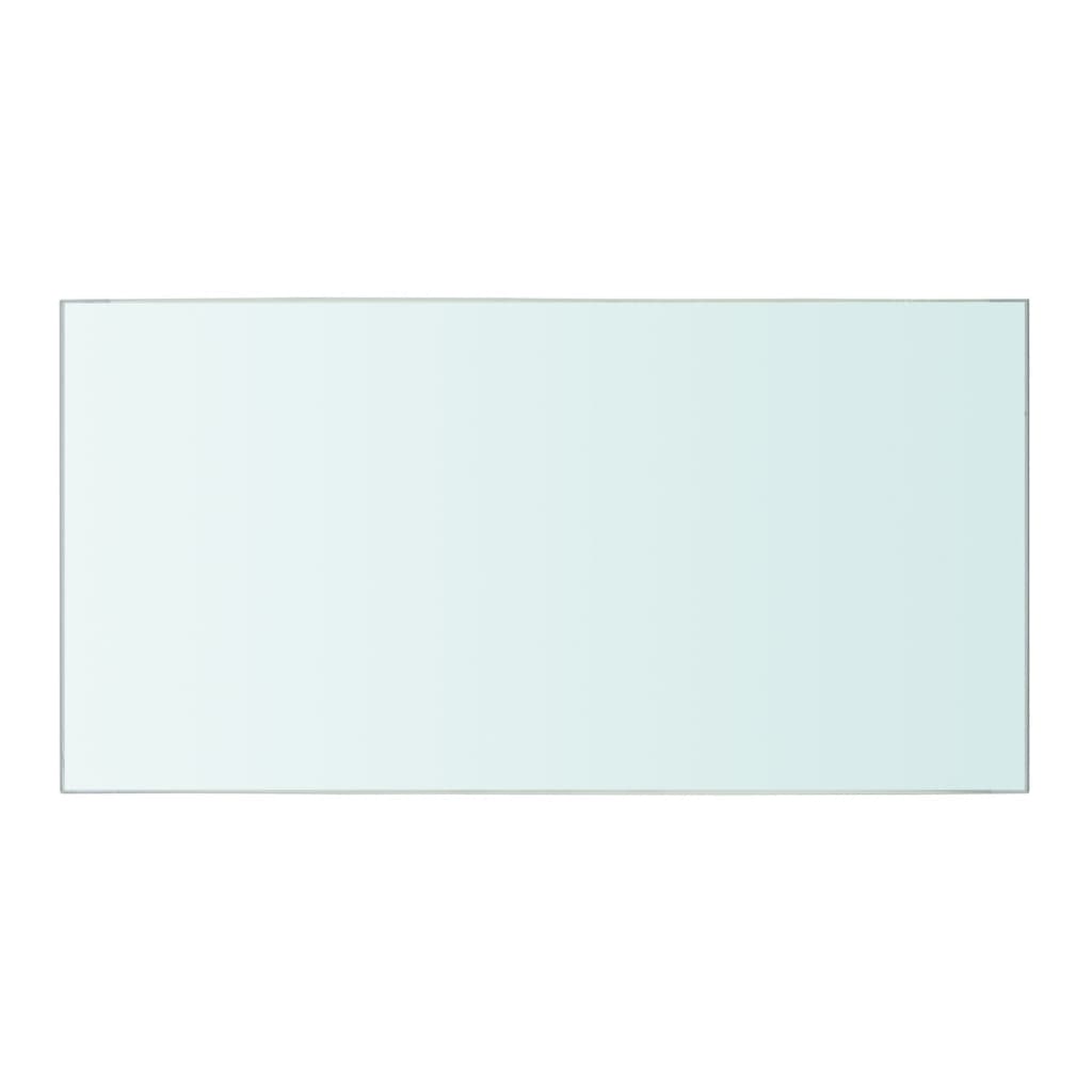vidaXL Shelf Panel Glass Clear 40x20 cm