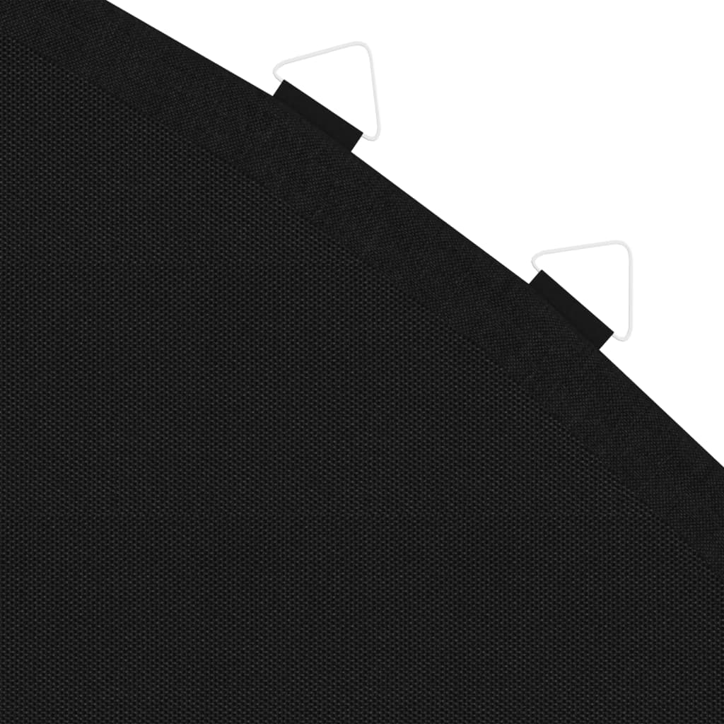 vidaXL Jumping Mat Fabric Black for 15 Feet/4.57 m Round Trampoline
