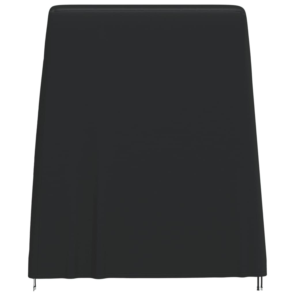 vidaXL Ping Pong Table Cover Black 165x70x185 cm 420D Oxford