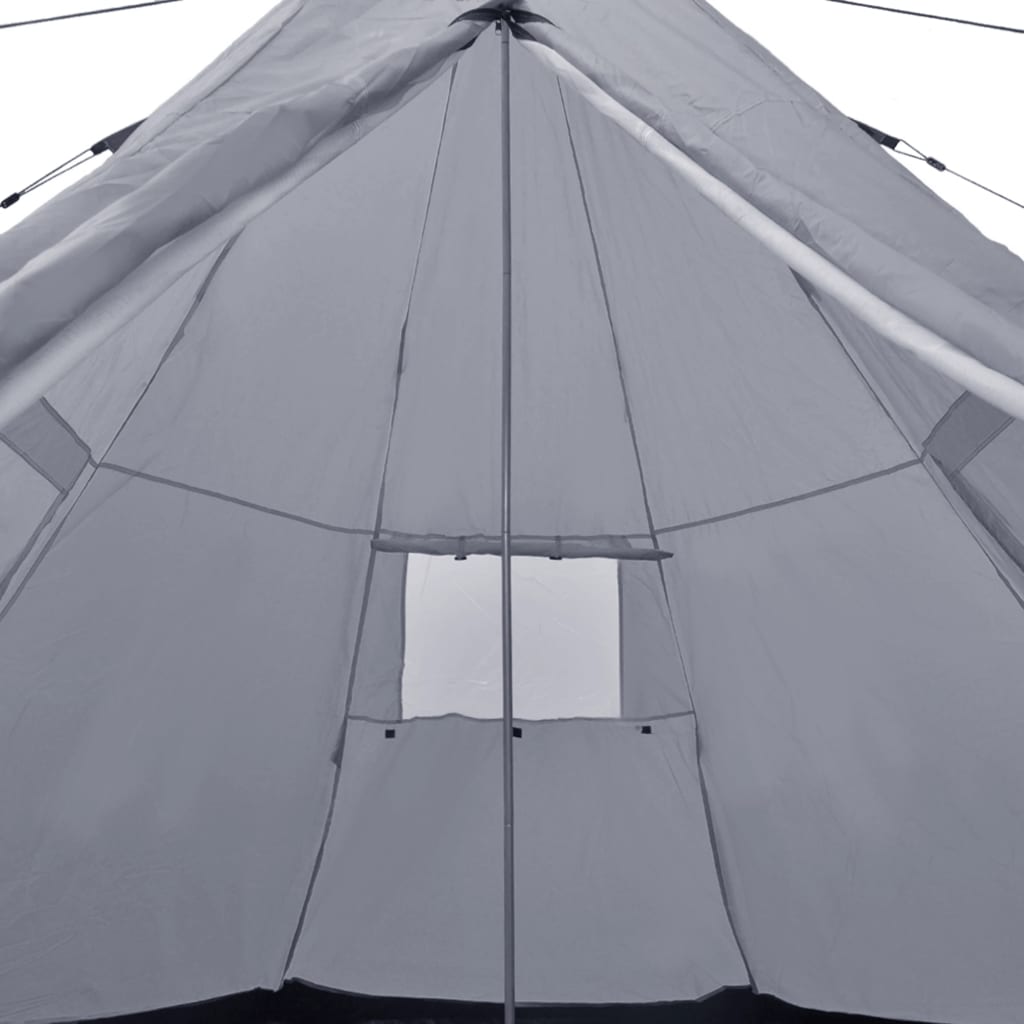 vidaXL 4-person Tent Grey