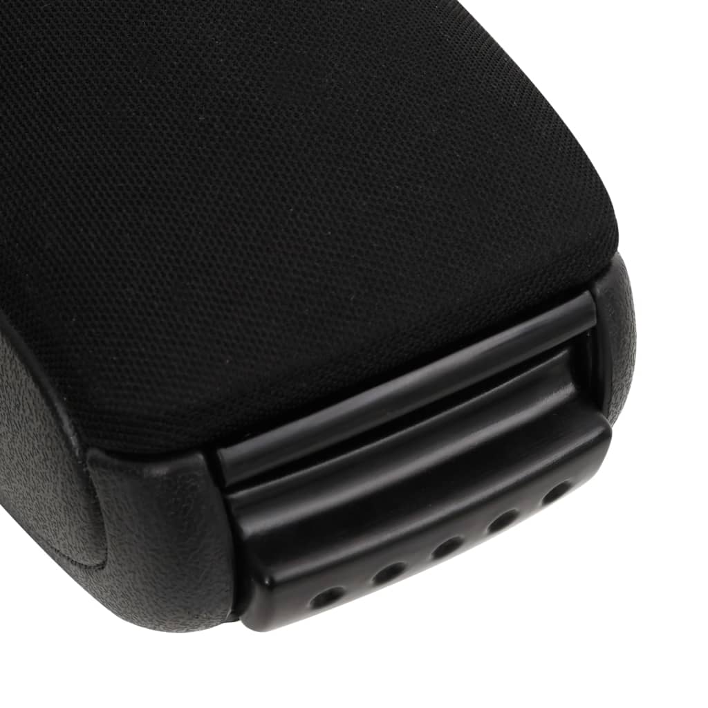 vidaXL Car Armrest Black 13x32.5x(24-51.5) cm ABS