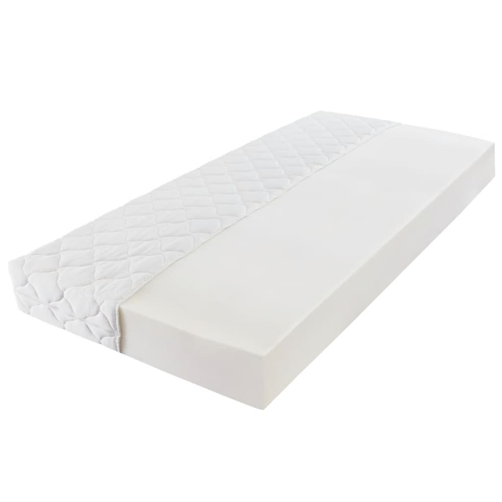 vidaXL Mattress with a Washable Cover 200 x 80 cm