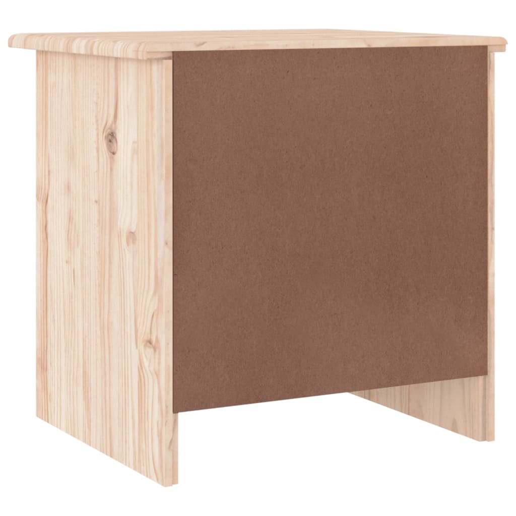 vidaXL Bedside Cabinet ALTA 41x35x41 cm Solid Wood Pine