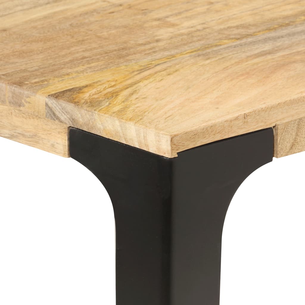vidaXL Dining Table 160x80x76 cm Solid Mango Wood