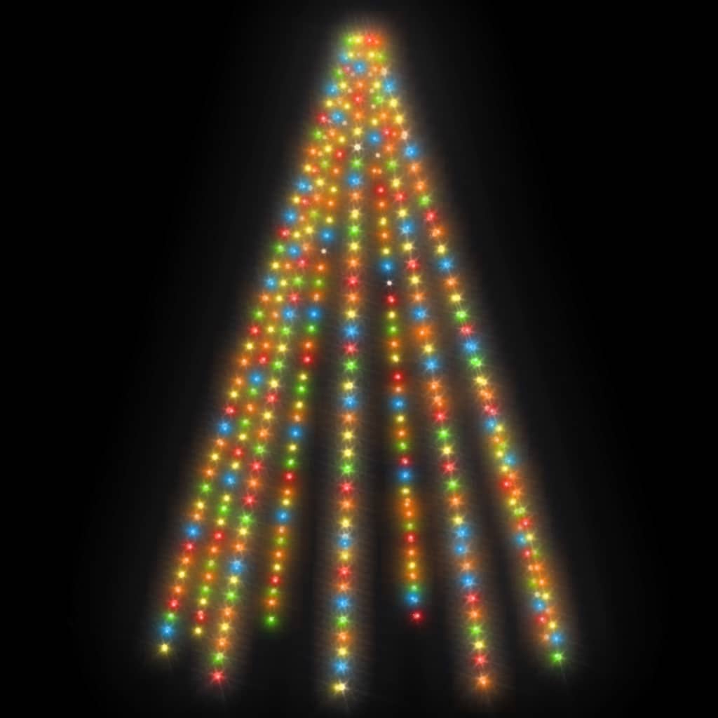 vidaXL Christmas Tree Net Lights with 400 LEDs Colourful 400 cm