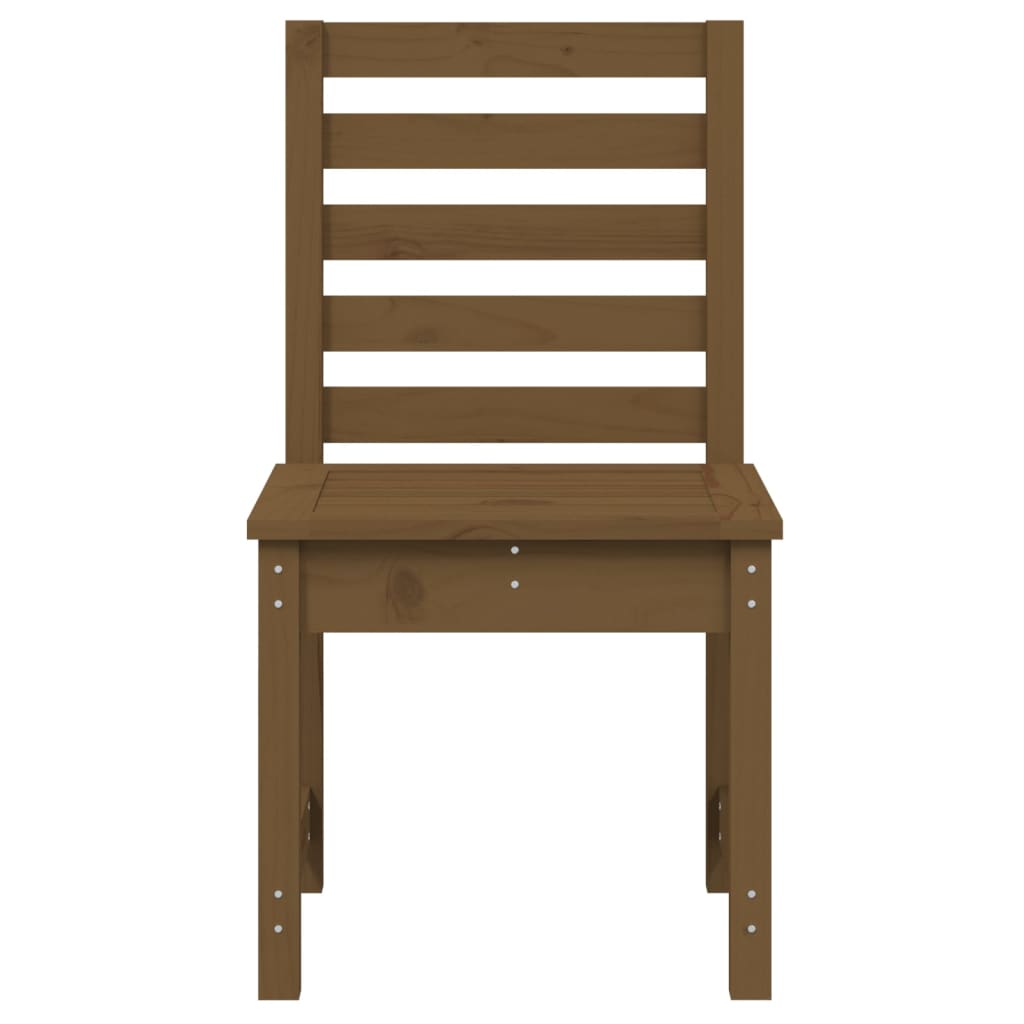 vidaXL Garden Chairs 2 pcs Honey Brown 40.5x48x91.5 cm Solid Wood Pine
