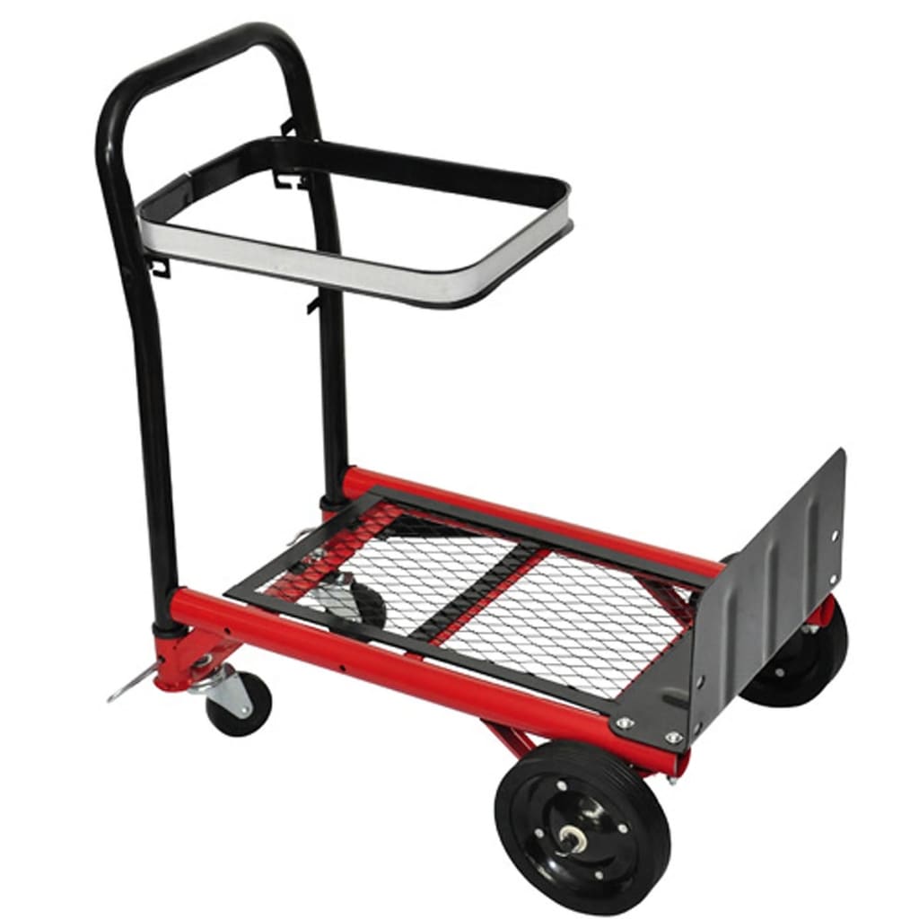 Collapsible platform trolley