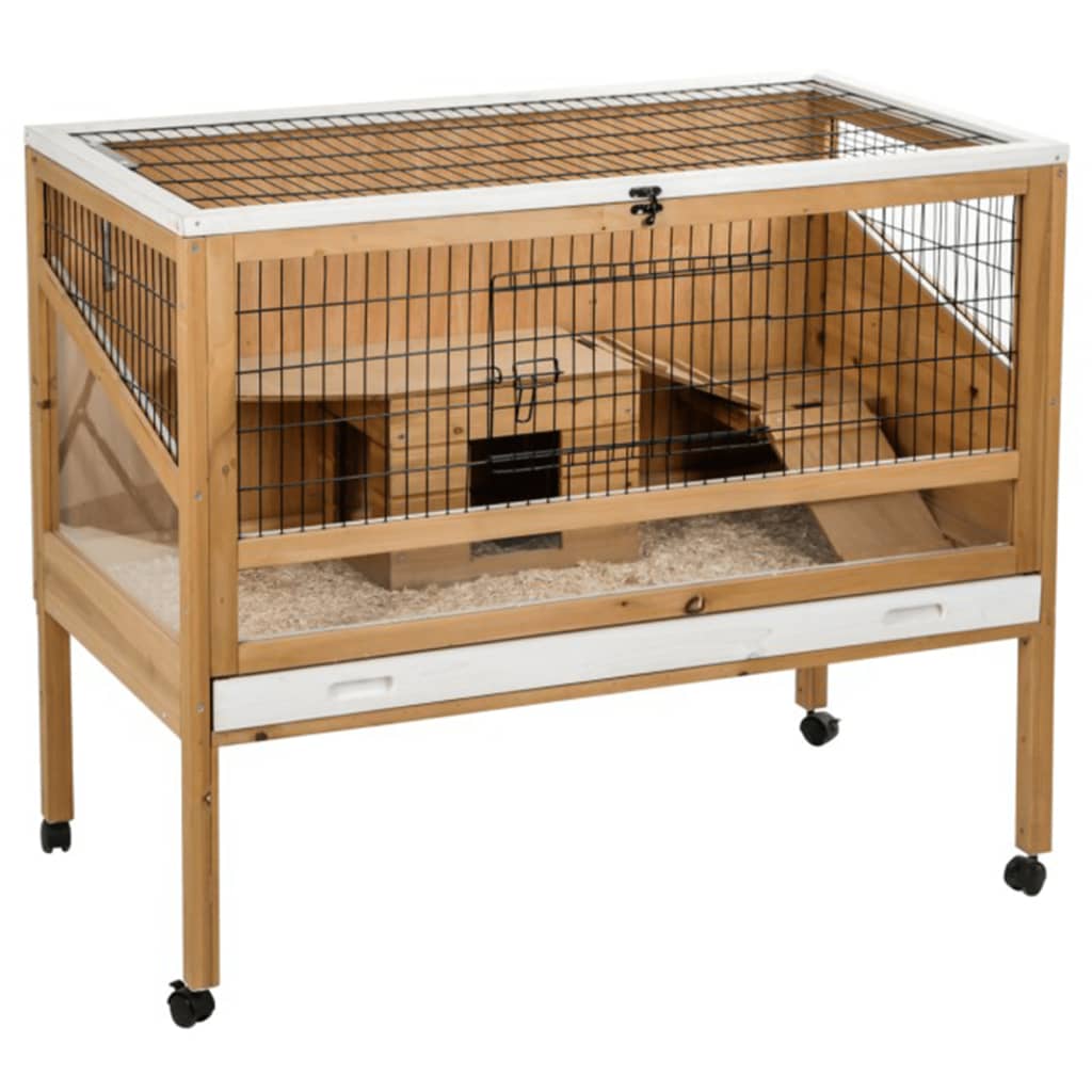 Kerbl Small Animal Cage Indoor Deluxe 115x60x92.5 cm Wood 82725