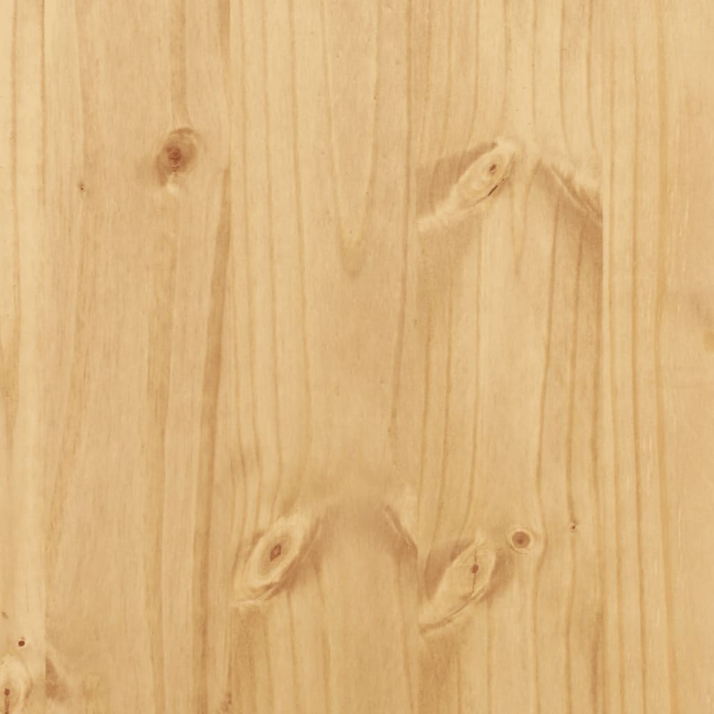 vidaXL Chest of Drawers Corona 103x46x83 cm Solid Wood Pine