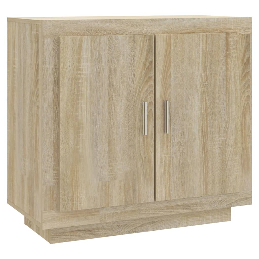 vidaXL Sideboard Sonoma Oak 80x40x75 cm Engineered Wood