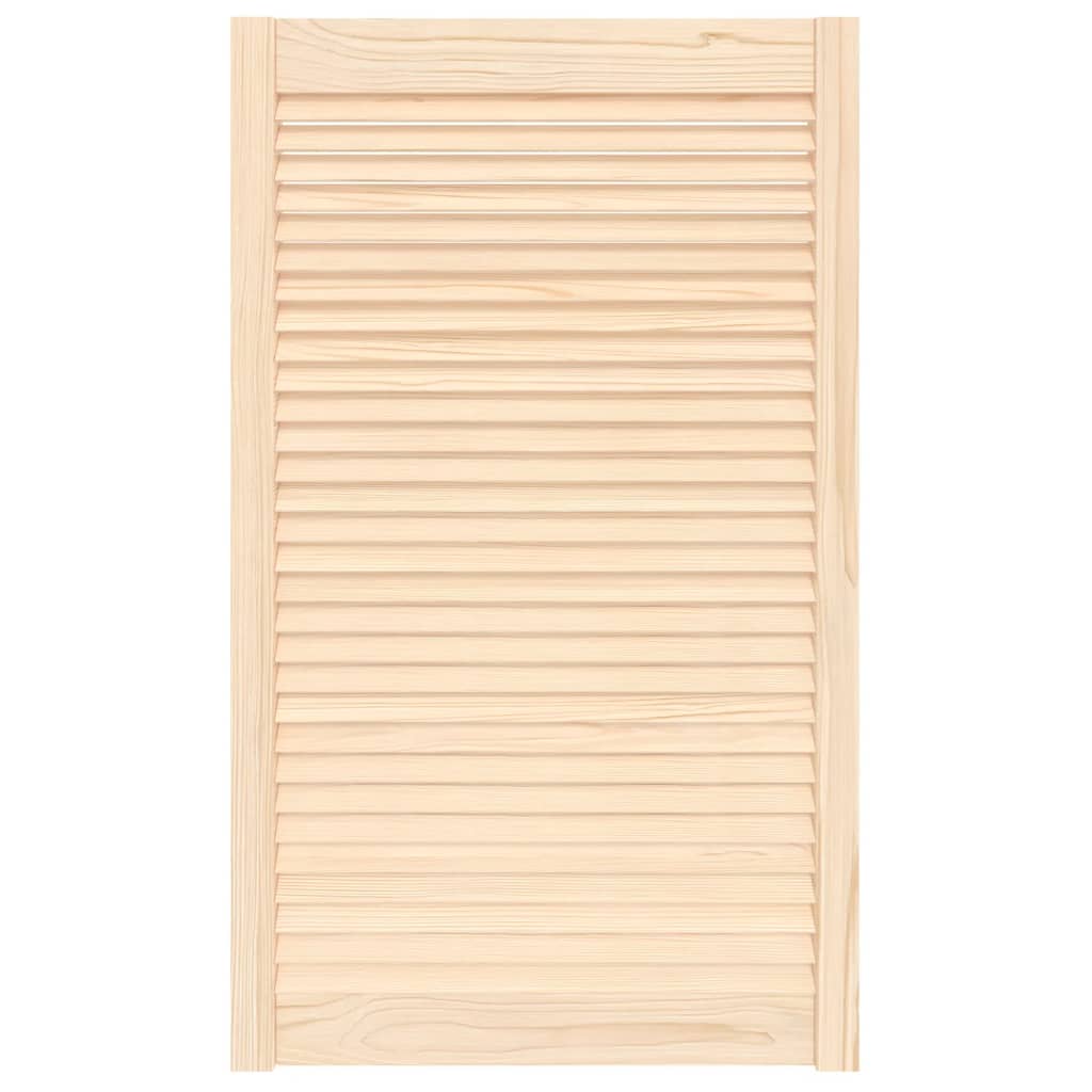 vidaXL Cabinet Door Louvred Design 99.3x59.4 cm Solid Wood Pine
