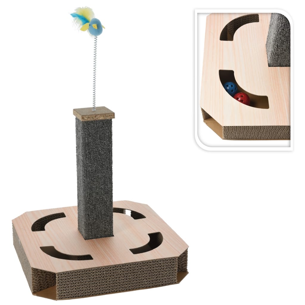 Pets Collection Cat Scratching Post Natural 40x40x40 cm
