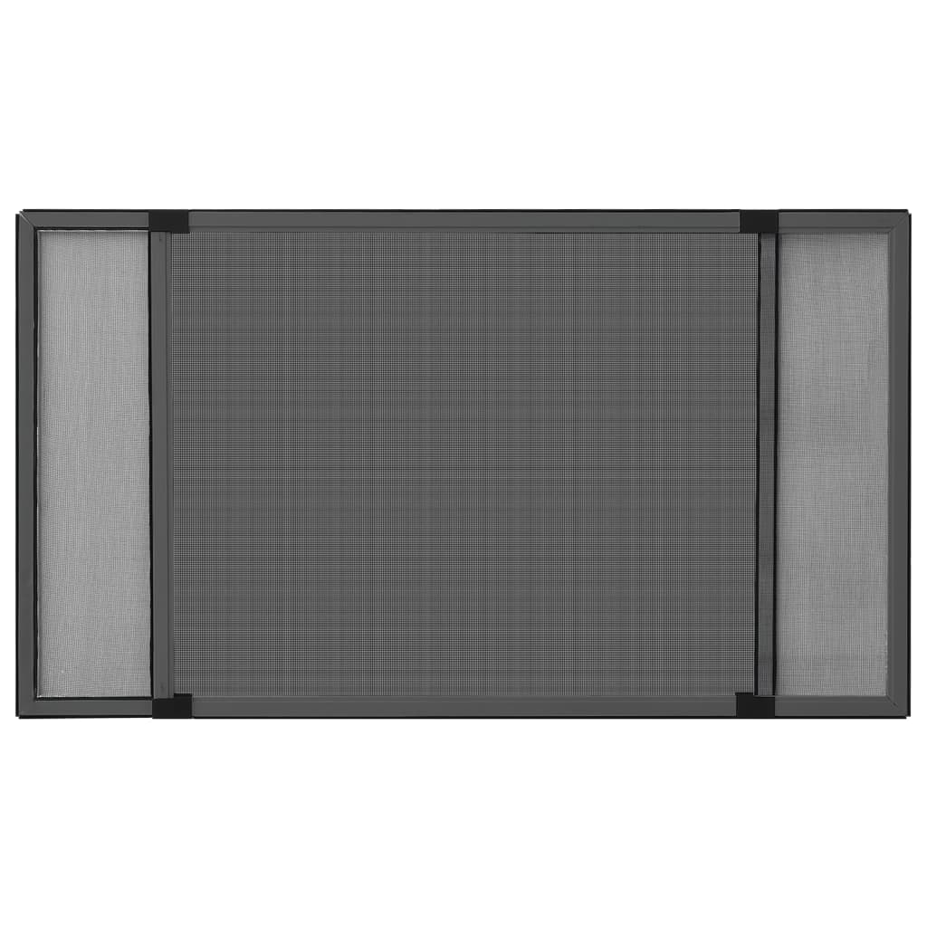 vidaXL Extendable Insect Screen for Windows Anthracite (100-193)x75 cm