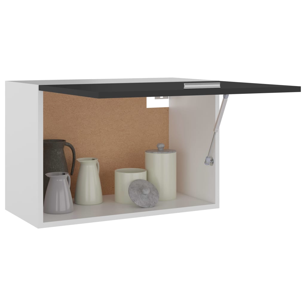 vidaXL Hanging Cabinet Grey 60x31x40 cm Engineered Wood