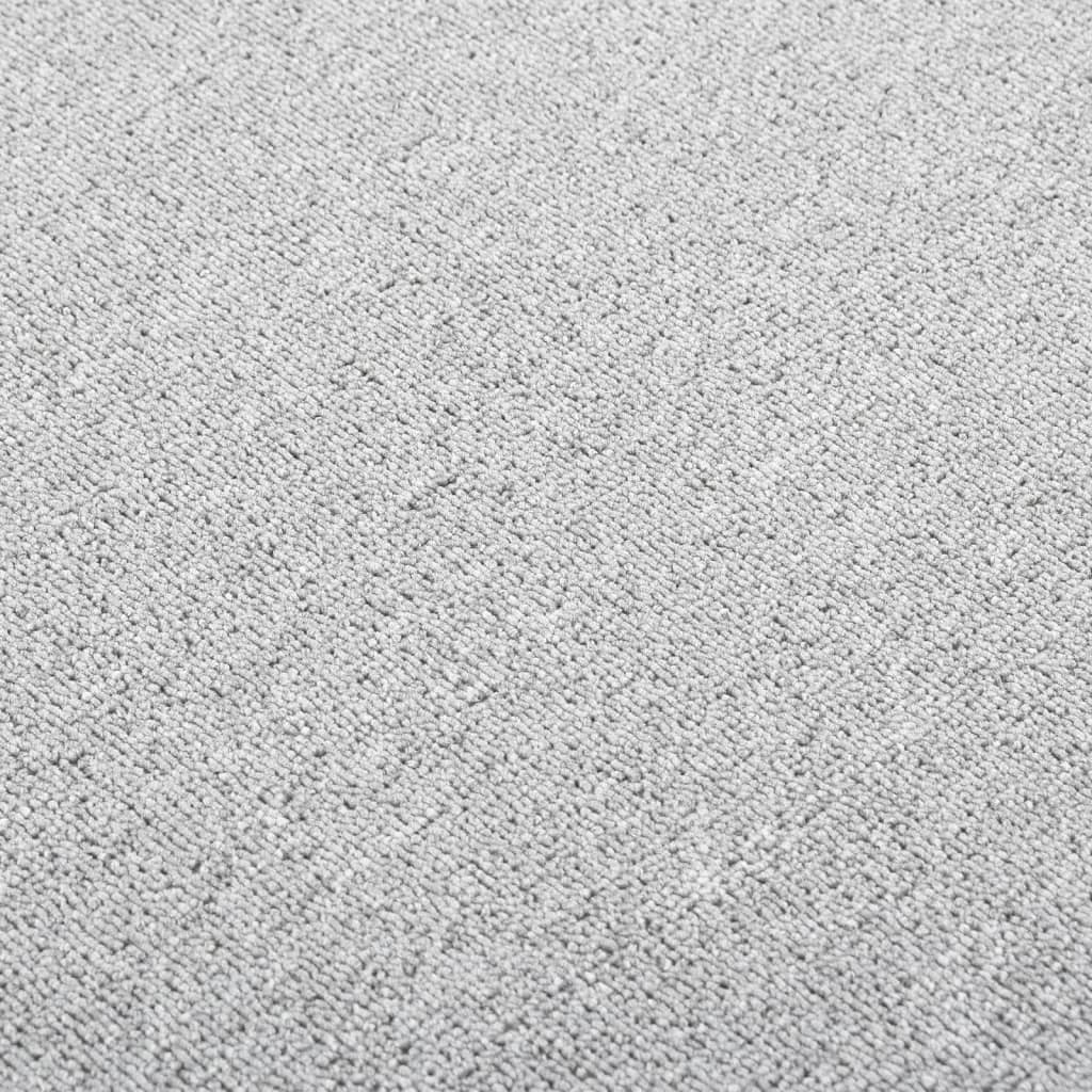 vidaXL Carpet Runner Light Grey 50x300 cm