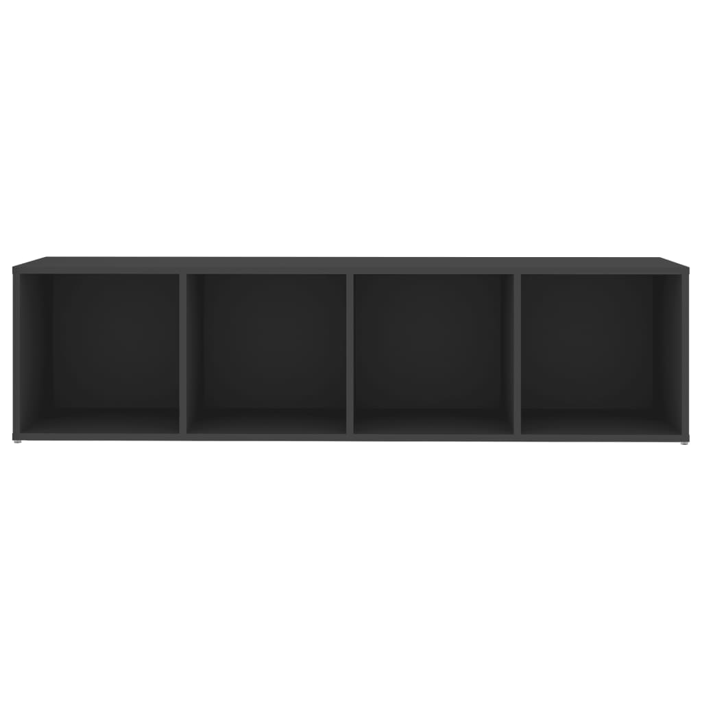 vidaXL TV Cabinet Grey 142.5x35x36.5 cm Engineered Wood