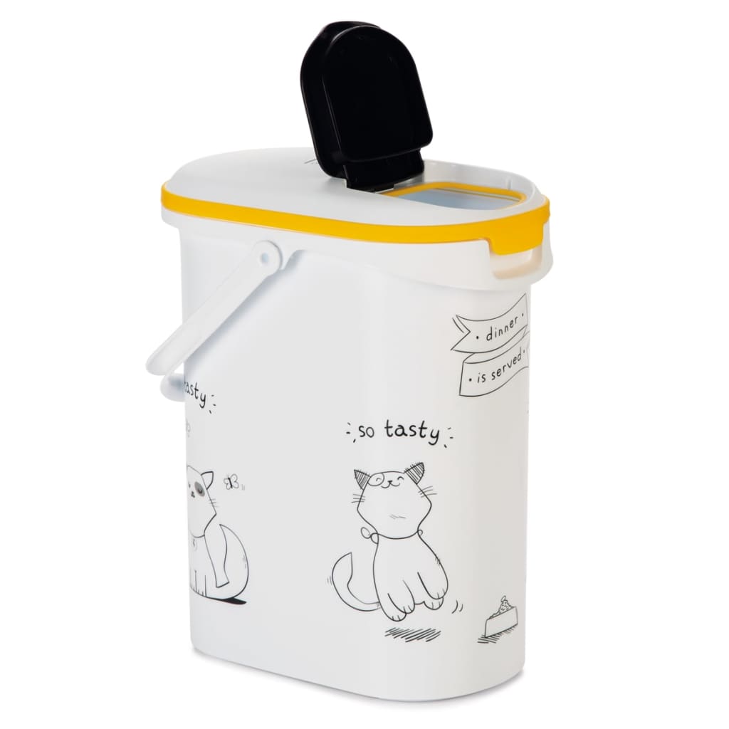 Curver Pet Food Container Dinner is Served Cat 10L