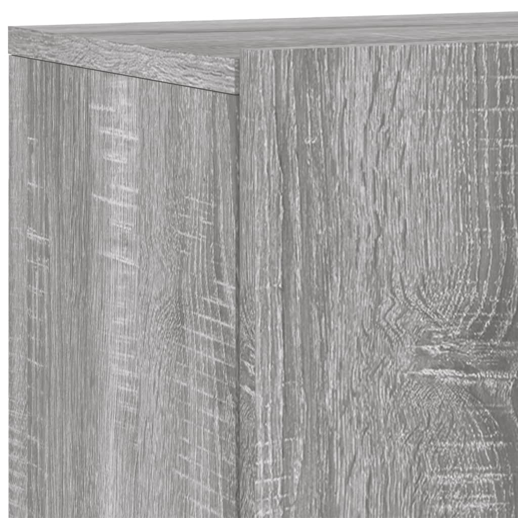 vidaXL TV Cabinet Wall-mounted Grey Sonoma 60x30x41 cm