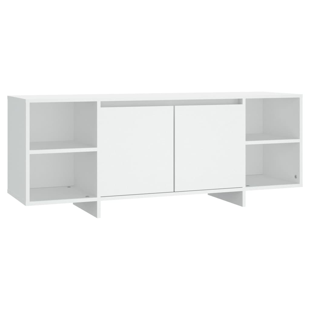 vidaXL TV Cabinet White 130x35x50 cm Engineered Wood