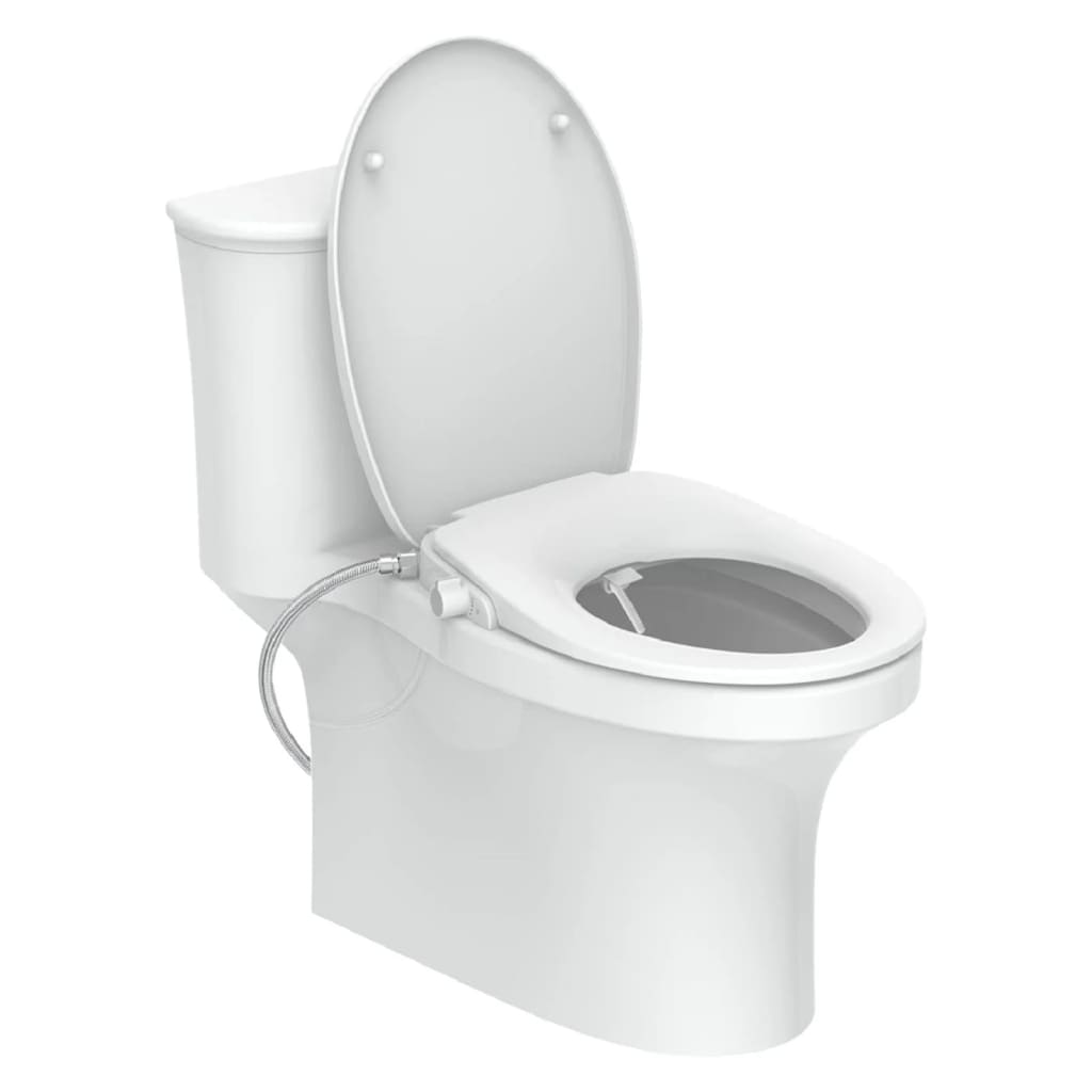 EISL Toilet Seat Soft Close with Sprayer Attachment White